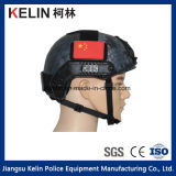 Police Black Python Pattern Bulletproof Safety Helmet