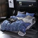 Reactive Disperse Print Microfiber Polyester Duvet Cover Bedsheet Custom Bedding