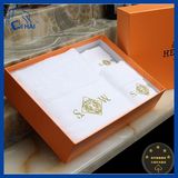 100% Cotton Embroidered Logo Hotel Towels