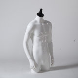 Glossy White Male Mannequin Torso on Hot Sale