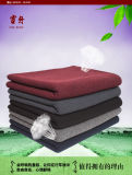 Knitted Yak/Merino Wool Fleece Blanket for Summer
