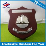 Police Award Government Wooden Trophy Custom Wooden Shield Plaque