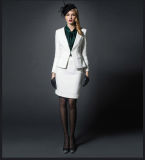 Made to Measure Fashion Stylish Office Lady Formal Suit Slim Fit Pencil Pants Pencil Skirt Suit L51642