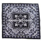 Custom Made Logo Paisley Printed Promotional Cheap Cotton Scarf