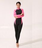 Quick Dry 3mm Neoprene Long Sleeve Women's Water Swimsuit