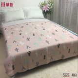 Microfiber with Polyester Filling Quilted Bedspread