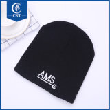 Free Sample Custom Winter Beanie Hat Promotional Designed Knitted Hat