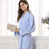 Promotional Couple Cotton / Waffle Bathrobes / Pajamas / Nightwear / Sleepwear