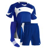 Best Sell Cheap Custom OEM blue Soccer Jersey Set for Mens