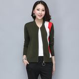 Ladies New Fashion Short Cardigan Sweater