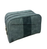 Faux Leather Jeans PU Two Tones Mens' Makeup Bags