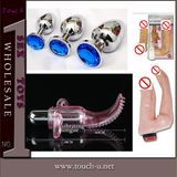 Adult Toys Sexy Product Vibrator Leather Sex Toy (TSA1112)