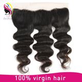 Factory Price Wholesale Virgin Brazilian Body Wave Closure Hair Frontal 13*4