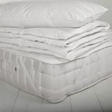 White Waterproof Hotel Mattress Protector/Cover