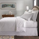 1cm Egyptian Stripe 5 Star Hotel White Duvet Cover