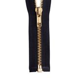 4# Open End and Auto Lock Brass Zipper