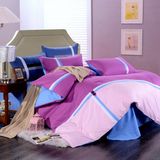 Patchwork Style Printed Bed Sheet Quilt Cover Set