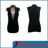 Insert Black Lady Sleeveless T Shirt Tank Top (JS9051)