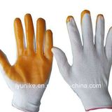 Nitrile Coated Labor Protective Industrial Working Gloves