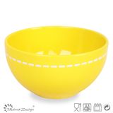 Short Line Circle Cermic Bowl