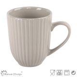 12oz Embossed Ceramic Coffee Mug