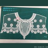 Cotton Crochet Necklace Embroidery Lace Collar Fabric Textile Garment Accessories