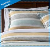 Tricolor Stripes Printed Polycotton Duvet Cover Bedding Set