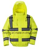 Winter High Visibility Safety Jacket Reflective Workwear
