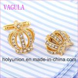 VAGULA Quality Hot Sales Crown Gemelos Cufflinks