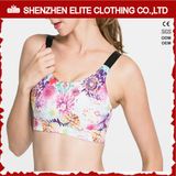 Custoimised Sublimation Printing Good Quality Sports Bra (ELTSBI-33)