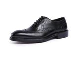 Italy Custom Hand Made Brogue Oxford Leather Formal Men Shoes