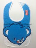 Factory Produce Custom Design Print Cotton Jersey Baby Apron Bib