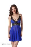 Fashionable Luxuriant Sex Appeal Blue Women Underwear