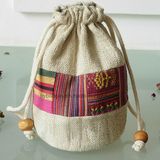 Small Drawstring Card Bag, Sacking Cosmetic Purse (GZHY-dB-028)