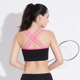 2018 New Ladies Cross Back Sports Bra