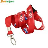 Customer printing Logo Lanyard Ribbon