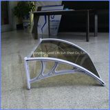 Door Rain Awning with Aluminum Alloy Support