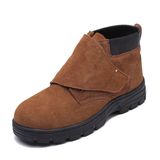 Ankle-High Cow Leather Safety Shoes for industrial Use