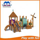 2016 Children Attractive Wood Outdoor Playground Equipment (TXD16-07301)