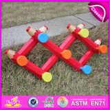 2015 Pencil Wooden Wall Clothes Mounted Hanger, Bedroom Decorative Wooden Wall Hanger, Promotional Wooden Kids Wall Hanger W09b059