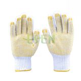 PVC Dotted White Hand Cotton Gloves/ Working Gloves/ Safety Gloves