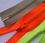 3# Two-Way Open-End Colorful Plastic Resin Zipper for Clothing Bags