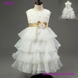 Tulle Ruffled Handmade Flower Girls' Dresses