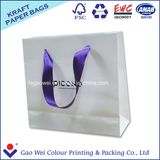 China Manufacturer Custom Logo Printing Reusable Kraft Paper Bag