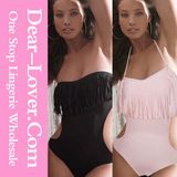 Sexy Black One Piece Bikini Swimsuit