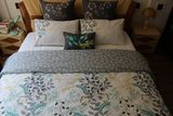 Spring Garden Print & Emb Summer Use Bedding Set