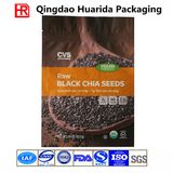 Bottom Gusset Reclosable Chia Seeds Packaging Bag with Zipper