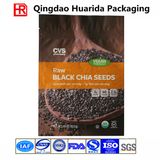 Bottom Gusset Reclosable Chia Seeds Packaging Bag with Zipper