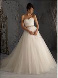A-Line Tulle Bridal Wedding Dresses (ALSW003)