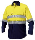 Fluorescent Safety High Visibility Clothing for Men (ELTHVJ-18)